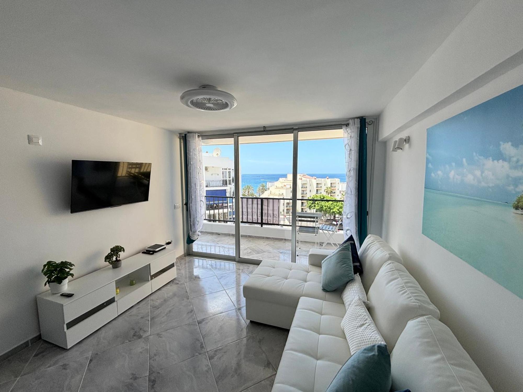 Luxury Ocean View Apartment 6Th Floor Los Cristianos  Luaran gambar