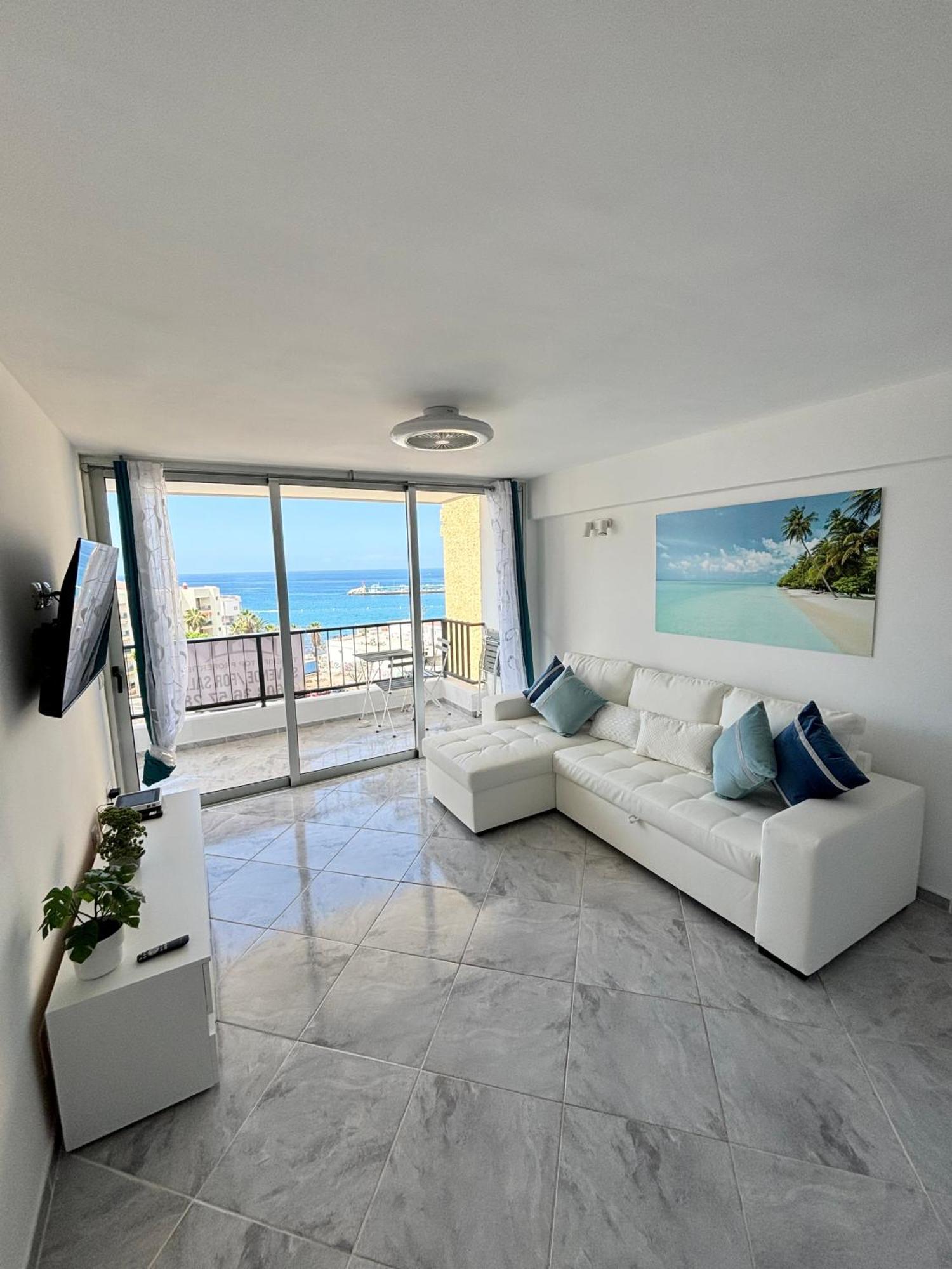 Luxury Ocean View Apartment 6Th Floor Los Cristianos  Luaran gambar